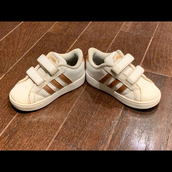 adidas Other - Adidas Grand Court 6 Rose Gold Sneakers